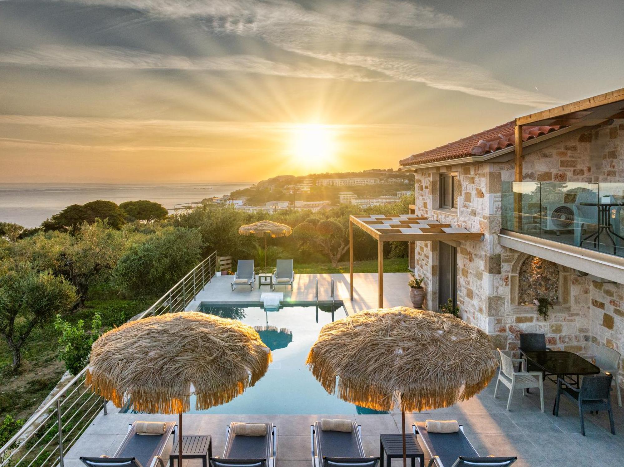 Vila Fellenza - Pool By The Sea With Stunning Sunriseview Tsilivi (Zakynthos)